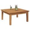 vidaXL Garden Table Brown Solid Teak wood