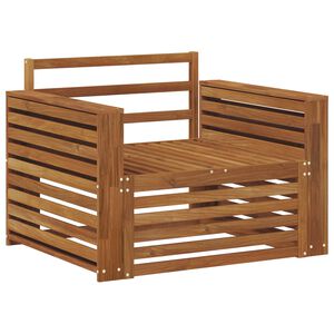 vidaXL 2 Piece Outdoor Sofa Natural