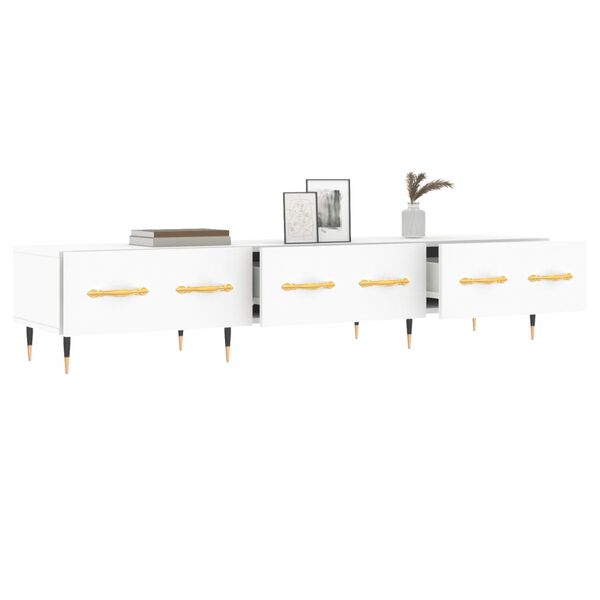 vidaXL TV Cabinet White 150x36x30 cm Engineered Wood