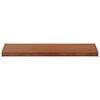 vidaXL Window Sill Brown Wood 80 x 45 x 4.5 cm PVC