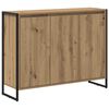 vidaXL Side Cabinet Artisian Oak 96.5 x 30 x 75 cm Engineered Wood