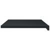 vidaXL Window Sill Anthracite with Wood Grain 80 x 40 x 4.5 cm