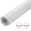 vidaXL Car Films 2 pcs 4D White 100x150 cm+50x150 cm