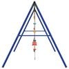 vidaXL Outdoor Swing Set with Swings. Ladder. Disc Swing