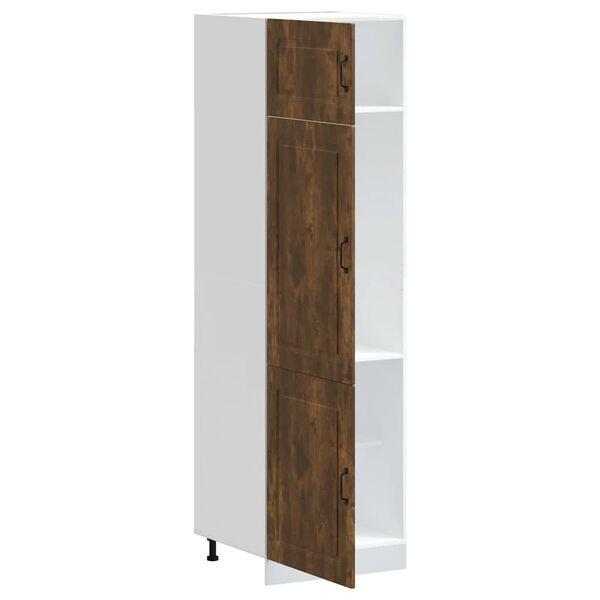 vidaXL Kitchen Cupboard Kalmar Smoked Oak Engineered Wood