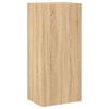 vidaXL TV Wall Cabinet Sonoma Oak 40.5x30x90 cm Engineered Wood