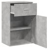 vidaXL Storage Cabinet Concrete Grey 56.5x39x90 cm Engineered Wood