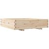 vidaXL Garden Planter 100x100x26.5 cm Solid Wood Pine