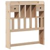 vidaXL Bookcase Bed without Mattress 90x200 cm Solid Wood Pine