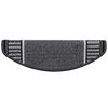 vidaXL Self-adhesive Stair Mats 15 pcs Anthracite 65 x 21 x 4 cm
