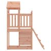 vidaXL Play Tower Brown 110.5 x 52.5 x 214 cm Solid Douglas Wood