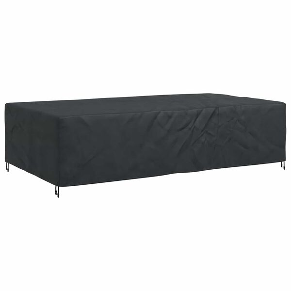 vidaXL Outdoor Furniture Cover Black 315 x 180 x 74 cm 420D