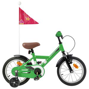 vidaXL Kids Bike 12 Inches for 2-4 Years Old Green