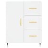 vidaXL Highboard White 69.5x34x180 cm Engineered Wood