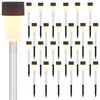vidaXL Outdoor Solar Lights with Ground Spike 24 pcs Warm White