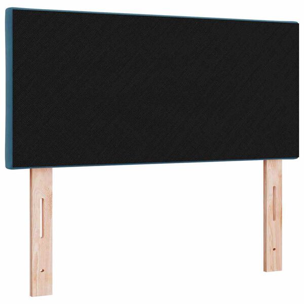 vidaXL Headboard Height Adjustable Dark blue 90 cm Velvet
