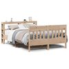 vidaXL Bed Frame without Mattress 120x190 cm Small Double Solid Wood Pine