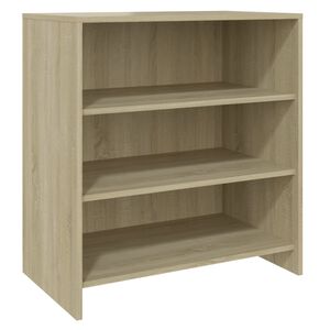 vidaXL Sideboard Sonoma Oak 70x40,5x75 cm Engineered Wood
