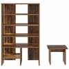 vidaXL Shoe Cabinet with Shelf 2 pcs Old Wood Engineered Wood