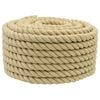 vidaXL Boat Rope 100 m 2 Natural PP