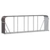 vidaXL Log Holder Brown 300x45x100 cm Galvanised Steel