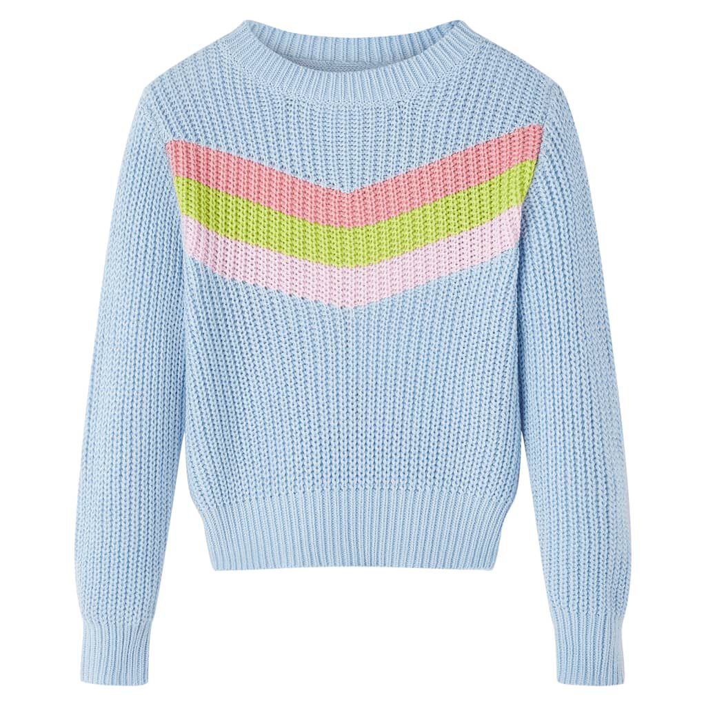 Kids Sweater Knitted Blue 92