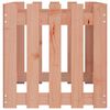 vidaXL Garden Raised Bed with Fence Design 100x50x50 cm Solid Wood Douglas
