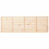 vidaXL Wall Headboard 206x3x63 cm Solid Wood Pine