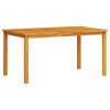 vidaXL Garden Dining Set 5 pcs Brown Solid Acacia Wood