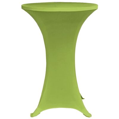vidaXL Stretch Table Cover 4 pcs 80 cm Green