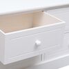 vidaXL Hall Bench White 115x30x40 cm Wood