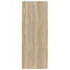 vidaXL Hanging Wall Cabinet Sonoma Oak 69.5x34x90 cm