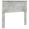 vidaXL Headboard Concrete Grey Engineered wood