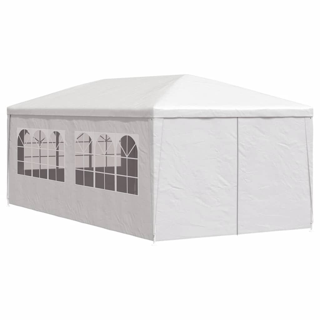 vidaXL Party Tent | White | Polyethylene | 3x6 metres | Durable