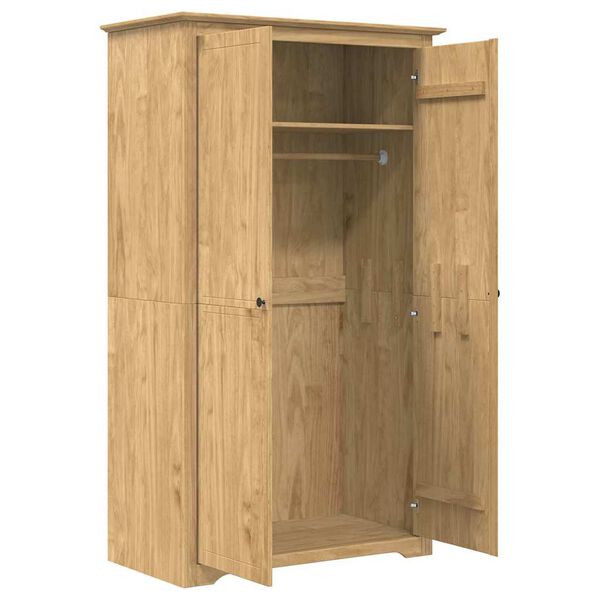 vidaXL Wardrobe BODO Honey Brown 53.5 x 99 x 173 cm Engineered Wood