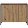 vidaXL Side Cabinet Artisian Oak 96.5 x 30 x 75 cm Engineered Wood