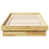 vidaXL Bed Frame Without Mattress 90x190 cm Solid Oak Wood