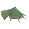vidaXL Teepee Tent with Roof Green and Grey 415 x 415 x 247 cm