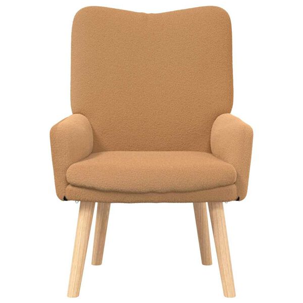 vidaXL Relaxing Chair Beige 63 x 67 x 94 cm Fabric
