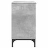 vidaXL Bathroom Sink Cabinet Concrete Grey 60.5 x 33.5 x 61 cm