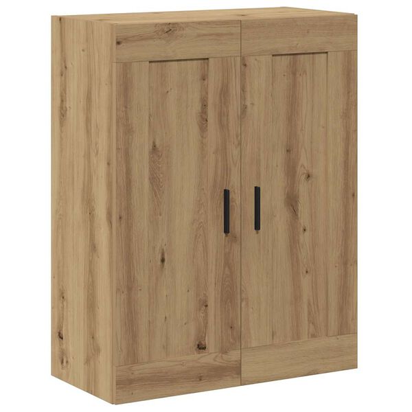 vidaXL Wall Mounted Cabinet Artisian Oak 69.5x34x90 cm Engineered Wood