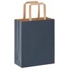vidaXL Paper Bags 50 pcs with Handles Blue 18x8x22 cm