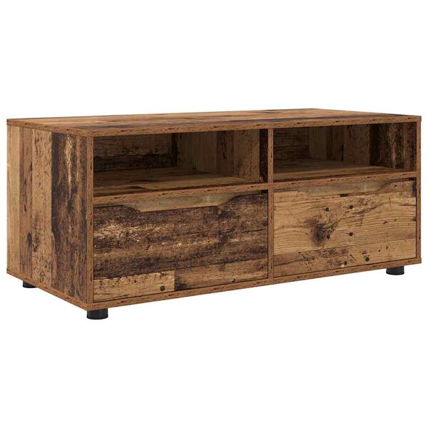 vidaXL TV Cabinet Old Wood 100 x 48 x 43 cm Engineered Wood