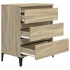 vidaXL Sideboard Sonoma Oak 60x35x70 cm Engineered Wood