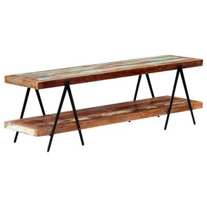 vidaXL TV Cabinet 160x40x50 cm Solid Reclaimed Wood