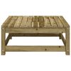 vidaXL Garden Footstool 70x70x30 cm Impregnated Wood Pine