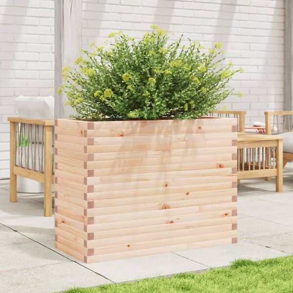 vidaXL Garden Planter 90x40x68.5 cm Solid Wood Pine
