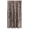 vidaXL Velvet Curtains 2 pcs Cappuccino 140 x 140 cm Velvet