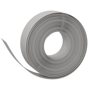vidaXL Garden Edging Grey 10 m 15 cm Polyethylene