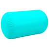 vidaXL Inflatable Gymnastic Roll with Pump 100x60 cm PVC Green